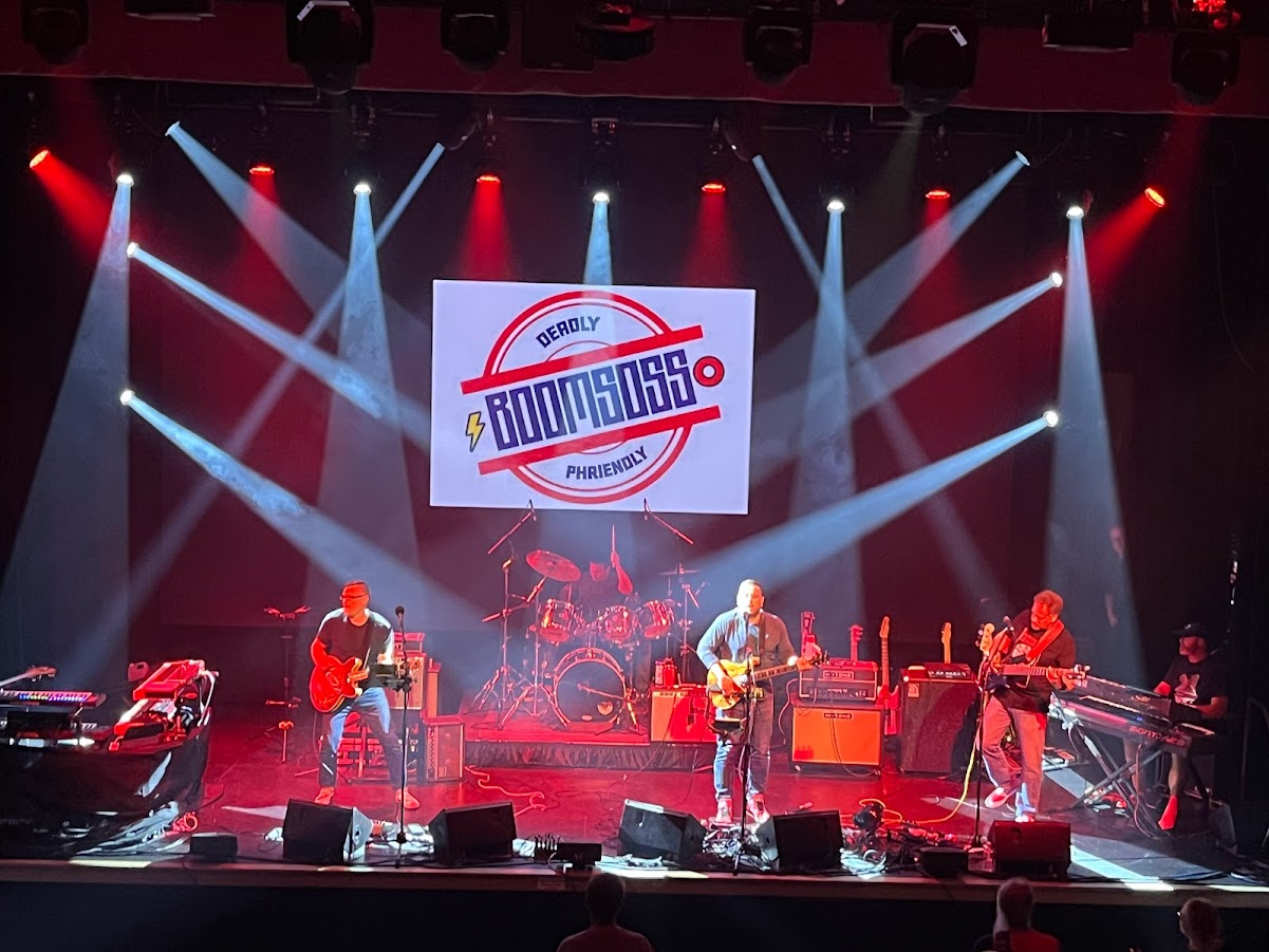 Boomsoss at the Bank of New Hampshire stage