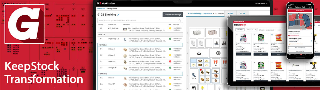 Grainger KeepStock Transformation header image
