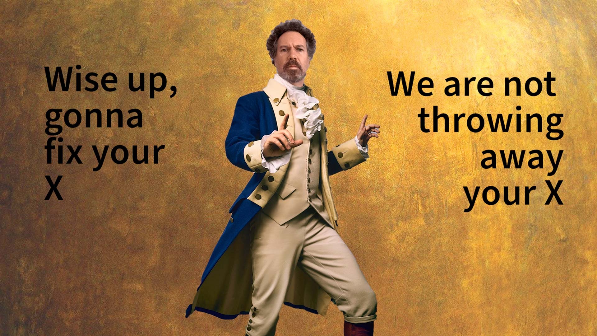 Apologies to Lin Manuel Miranda